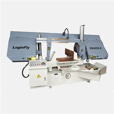Machine de découpe d'acier pour scie à ruban